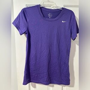 Women’s Nike Dri Fit Tshirt - Purple - Small